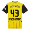 Officiële Voetbalshirt + Korte Broek Borussia Dortmund Bynoe Gittens 43 Thuis 2024-25 - Kids